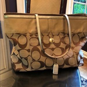 Classic Coach Tote Bag